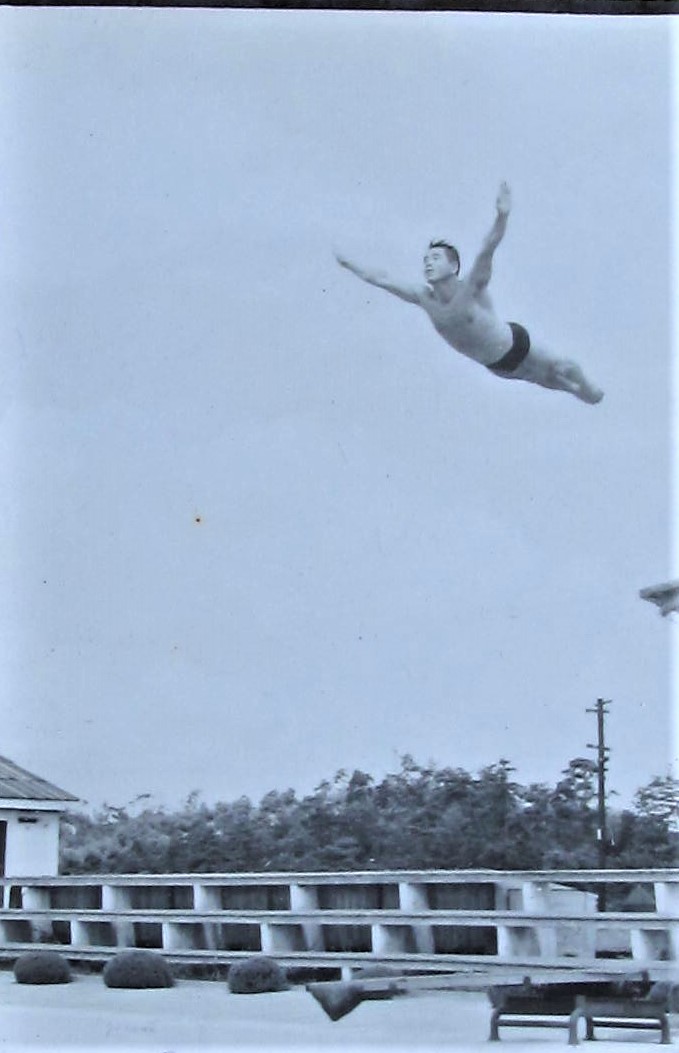 奈良幹部候補生時代の写真