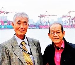 矢野氏と松本の写真